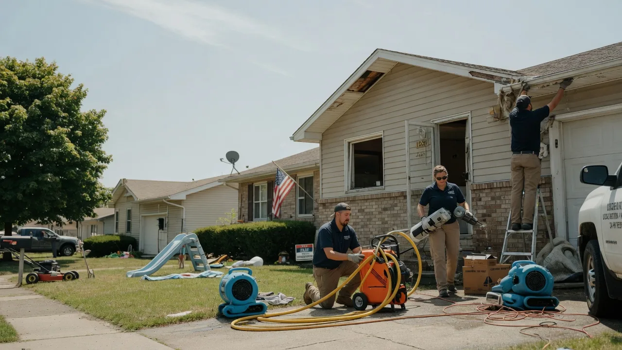 Water Damage Restoration in Twin Oaks, OK near me